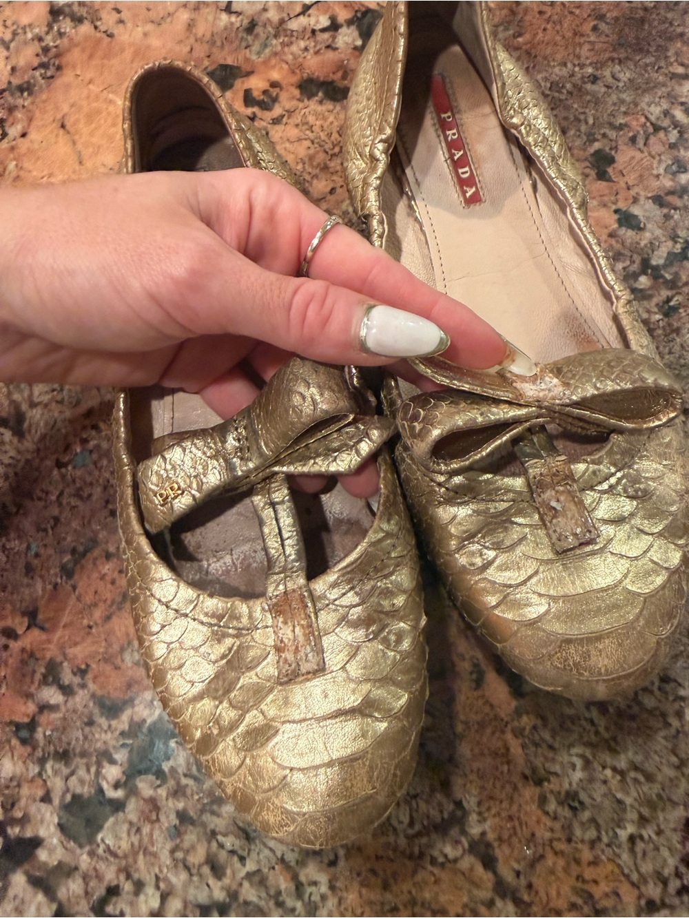 100% Authentic Prada Flats - Picture 4 of 5